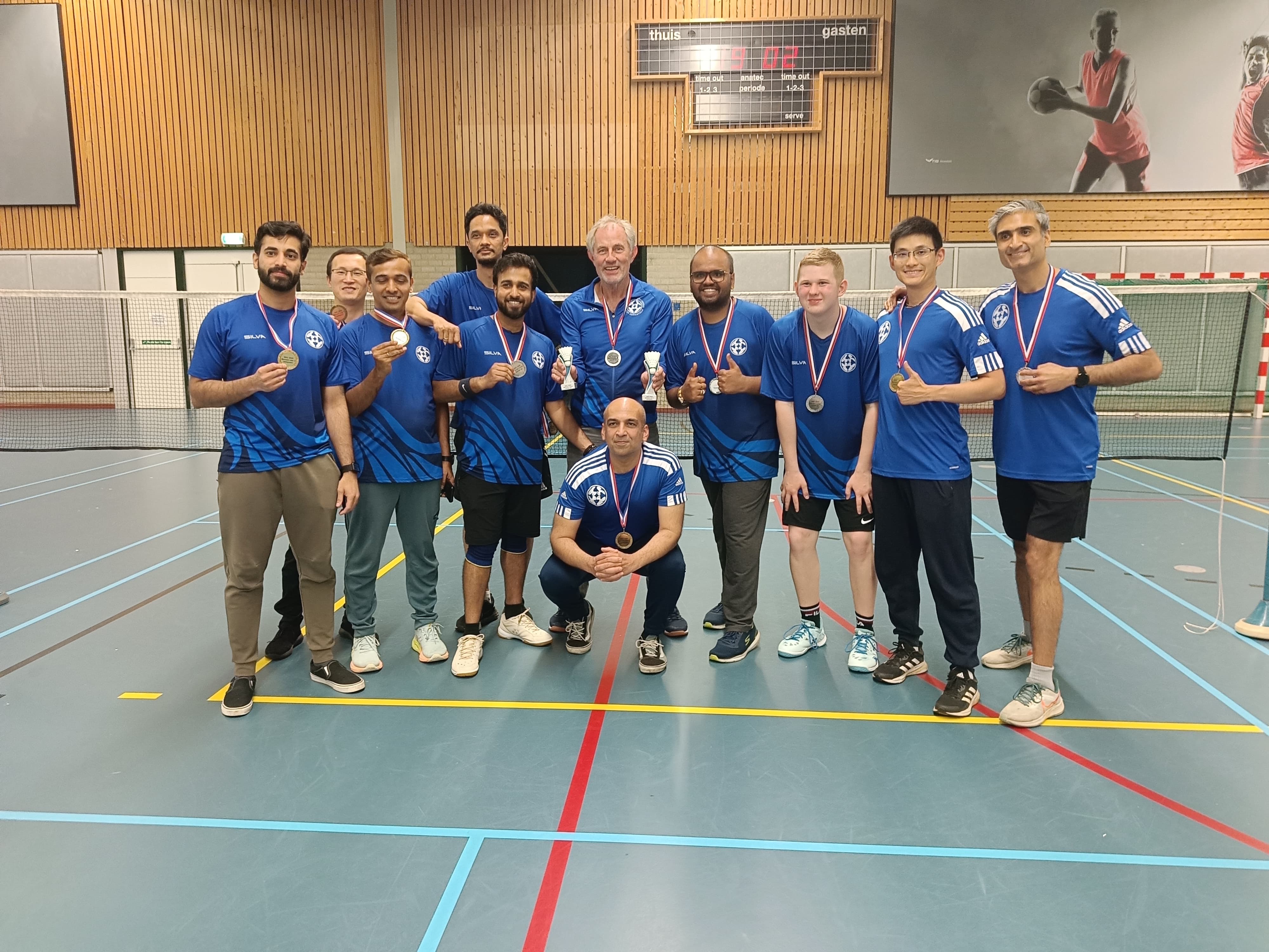 Podiumplaatsen op NKC 2025