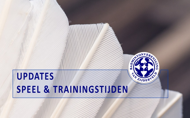 trainingstijden